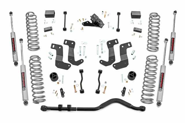 Rough Country 3.5" Suspension Lift Kit Control Drop fits 20 Wrangler JL Diesel 78130