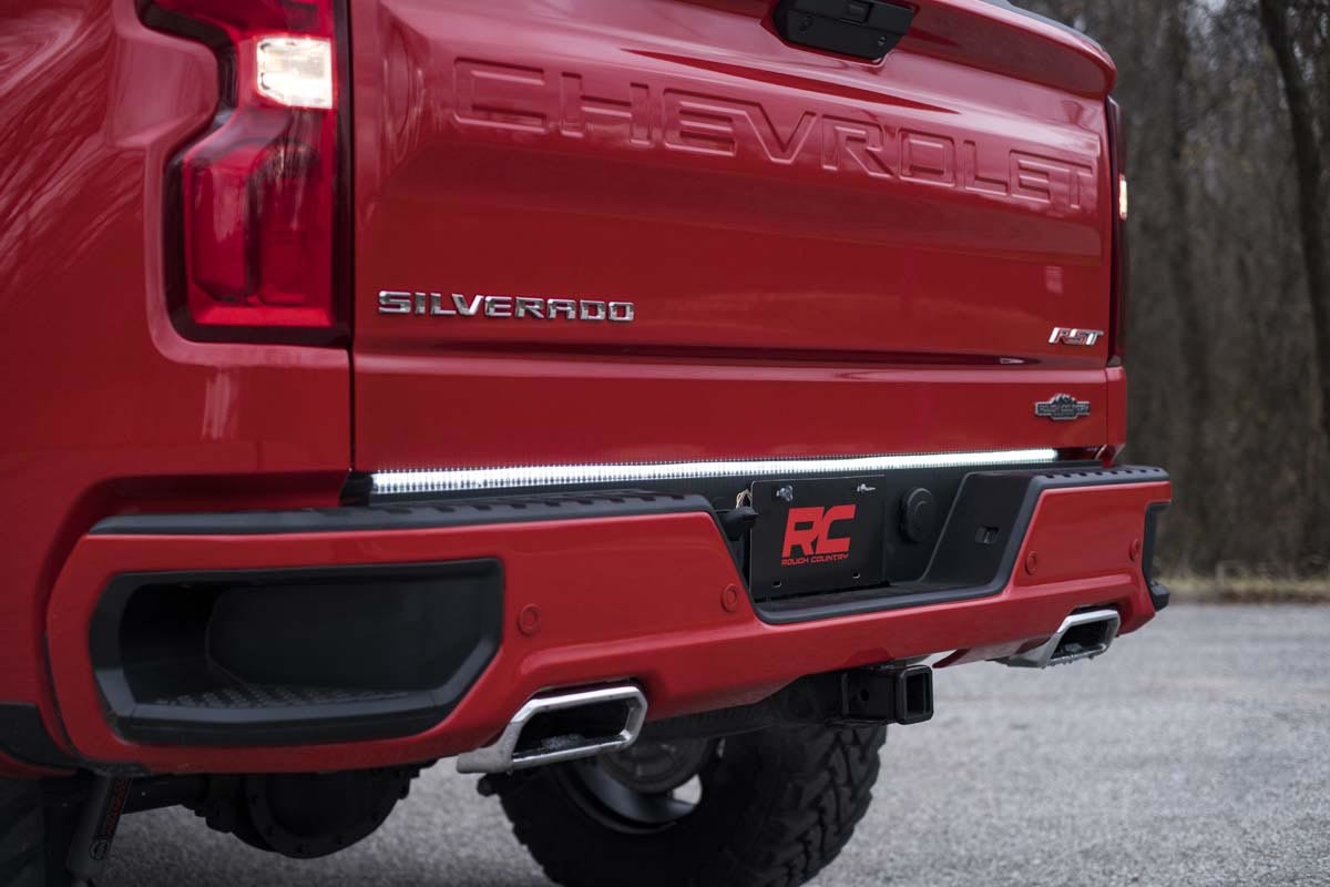 Rough Country 60-inch Premium Quad-Row Multi-Function LED Tailgate Light Strip 78860