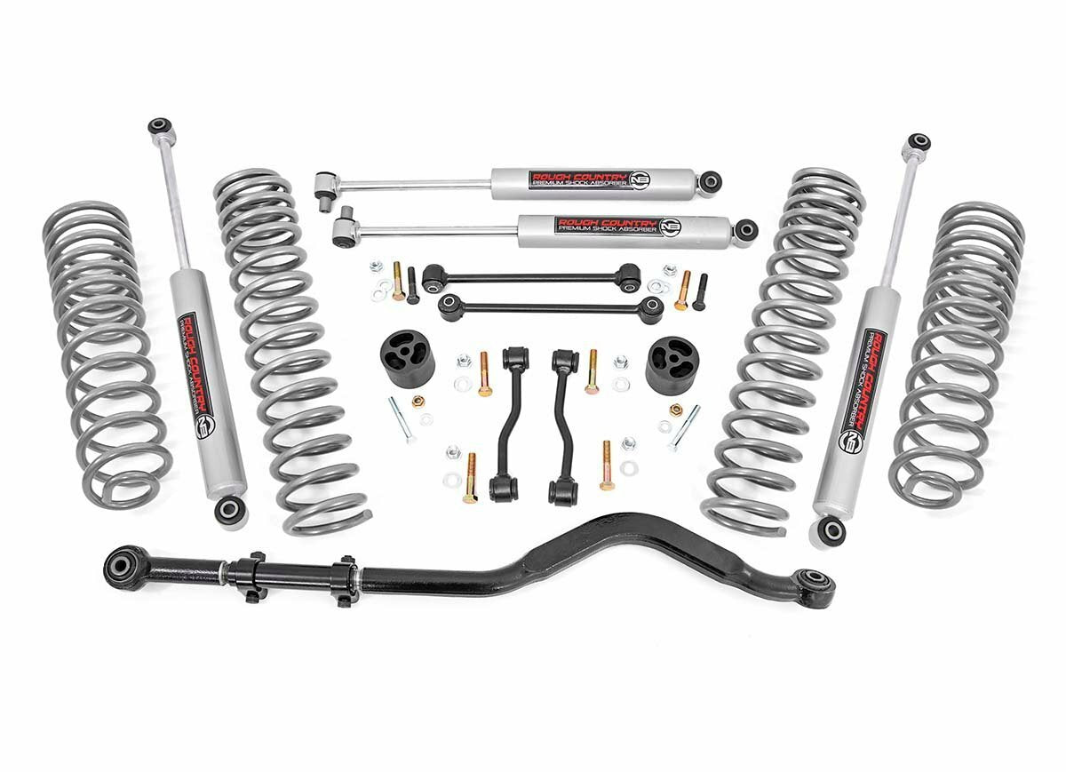 Rough Country 3.5" Lift Kit Springs N3 for Jeep Gladiator JT 24-25 -1