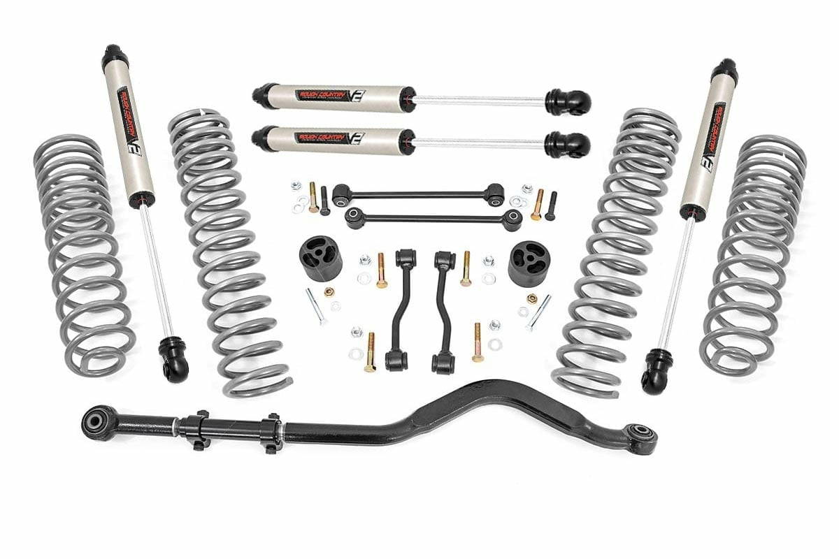 Rough Country 3.5" Lift Kit Springs V2 for Jeep Gladiator JT 24-25 -1