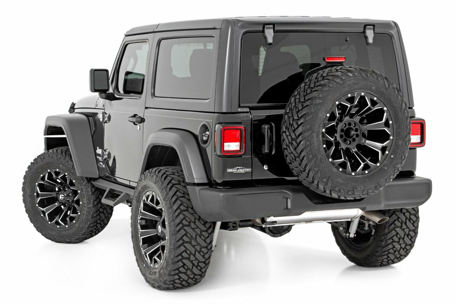 Rough Country 2.5" Lift Kit Spacers for Jeep Wrangler JL/JLU 2024 -6