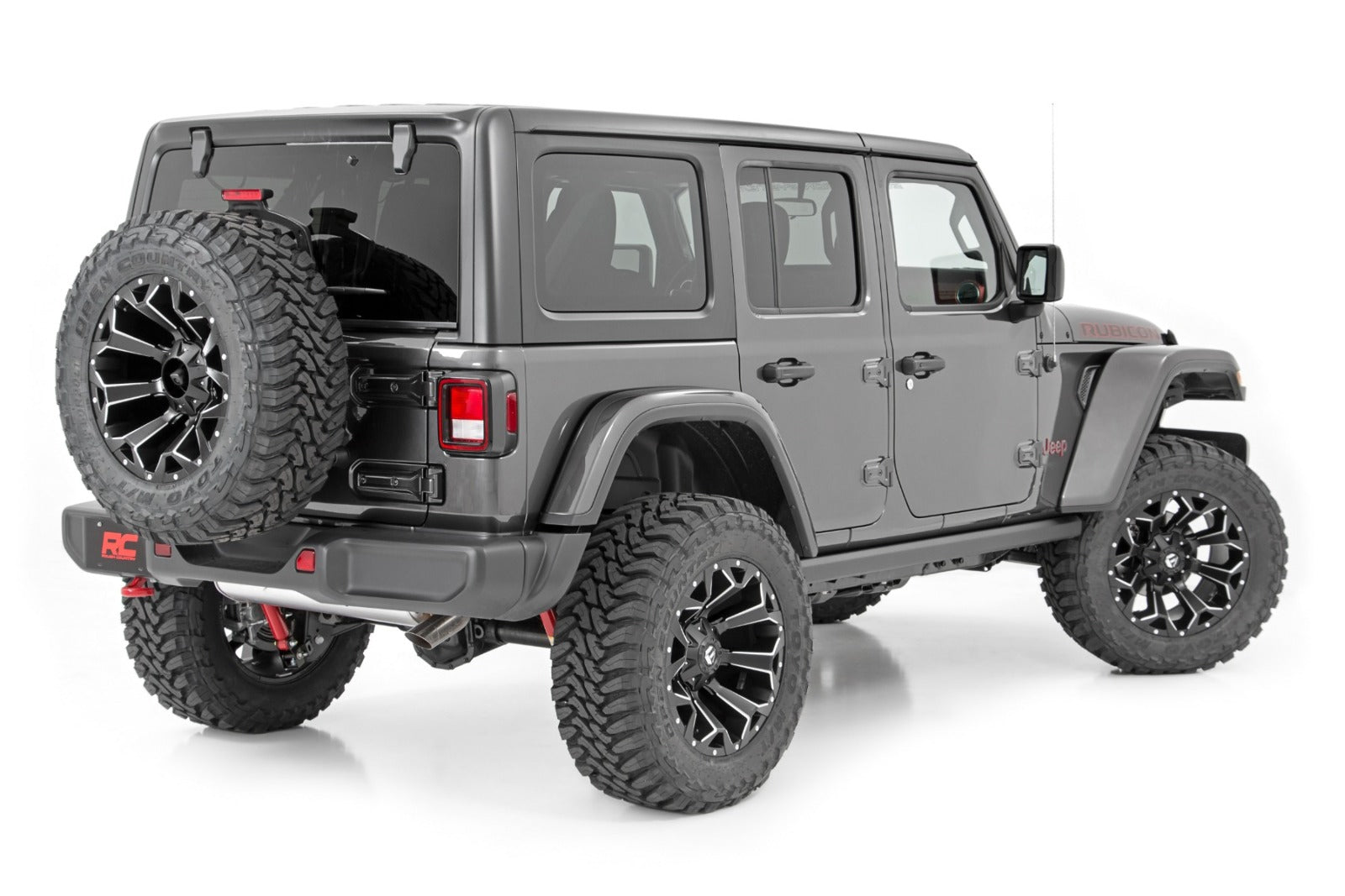 Rough Country 2.5" Lift Kit Coils for Jeep Wrangler Unlimited Rubicon 2024 -3