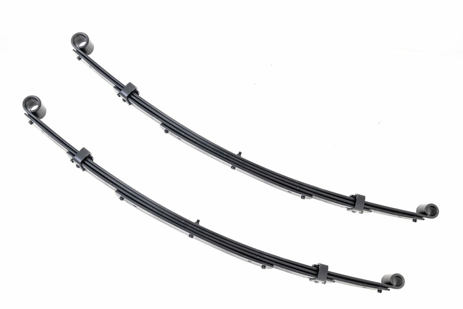 Rough Country Front Leaf Springs 2" Lift Pair GMC 1/2 Suburban 4WD 1973-1991 -1