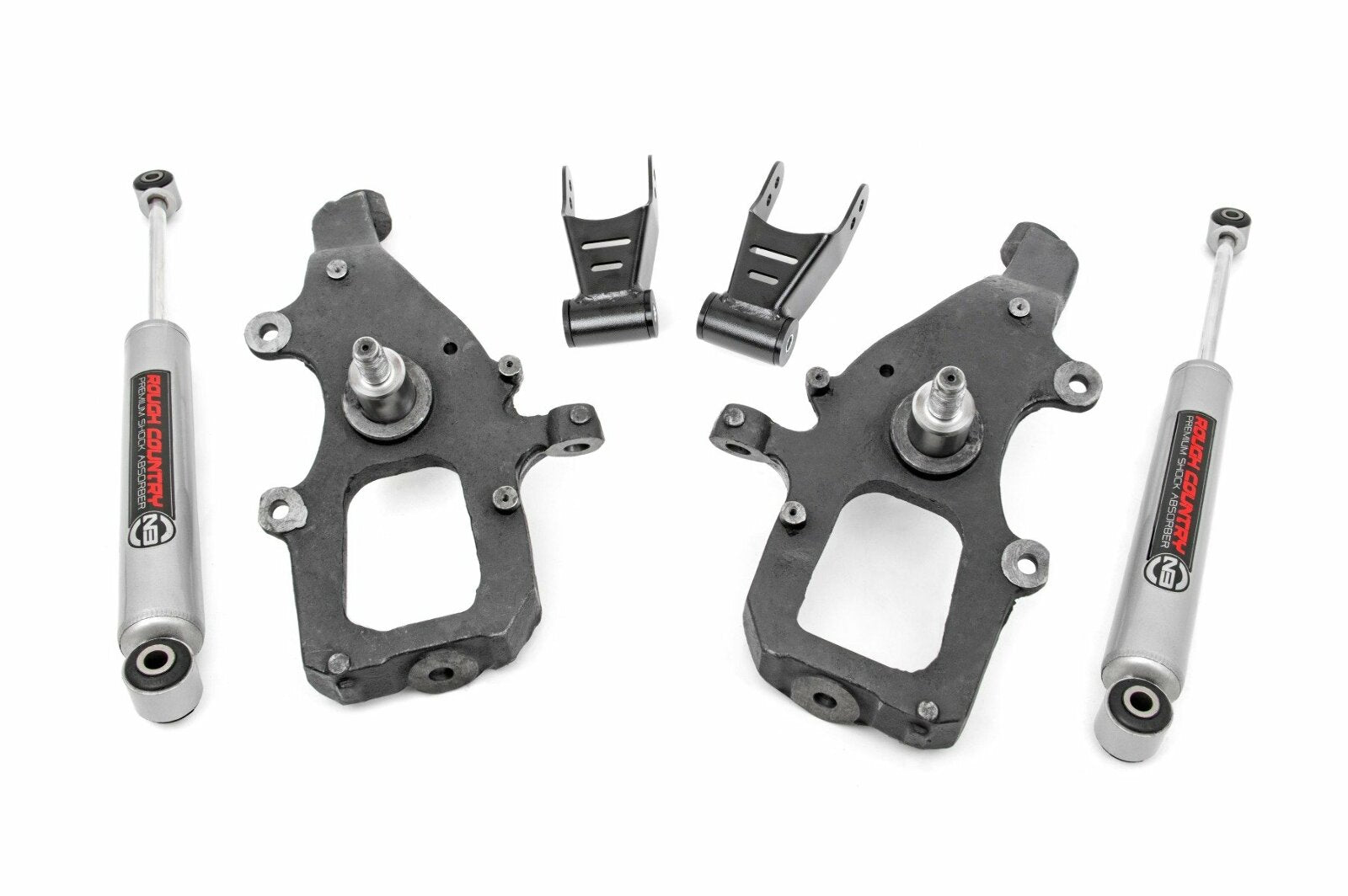 Rough Country Lowering Kit 2 Inch FR & RR For Ford F-150 2WD (2004-2008) -1