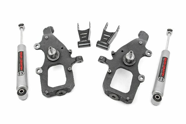 Rough Country Lowering Kit 2 Inch FR & RR For Ford F-150 2WD (2004-2008) 800.20