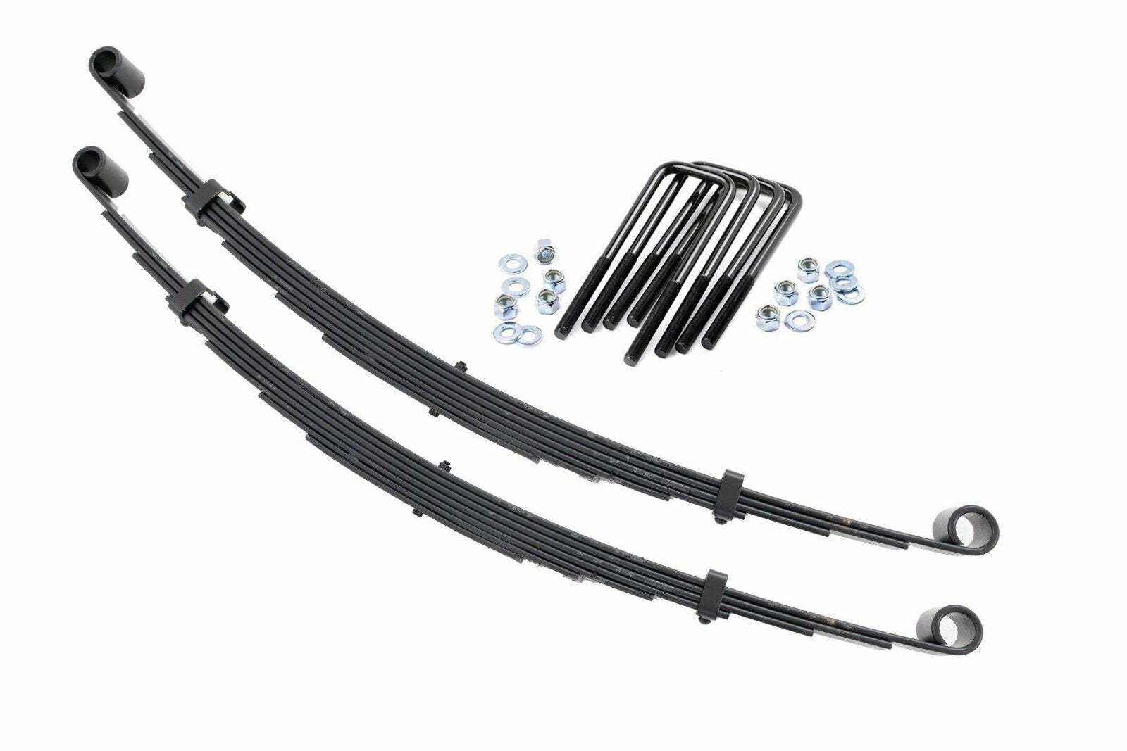 Rough Country Front Leaf Springs 4" Lift Pair For Ford F-250 4WD 1977-1979 -1