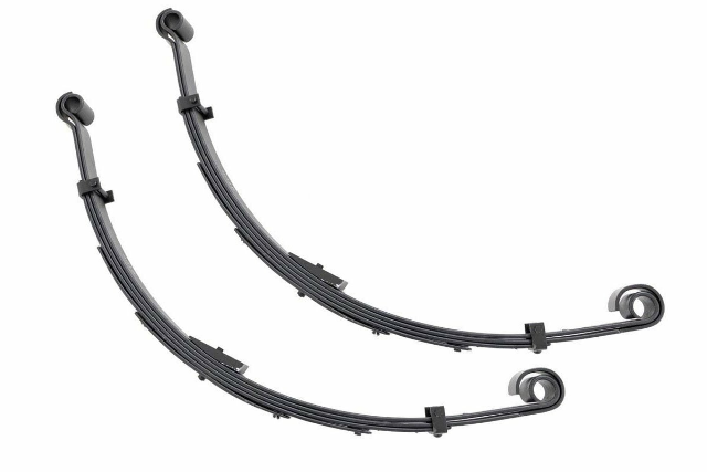 Rough Country Rear Leaf Springs 6" Lift Pair For Jeep Wrangler YJ 4wd 1987-1995 8016Kit