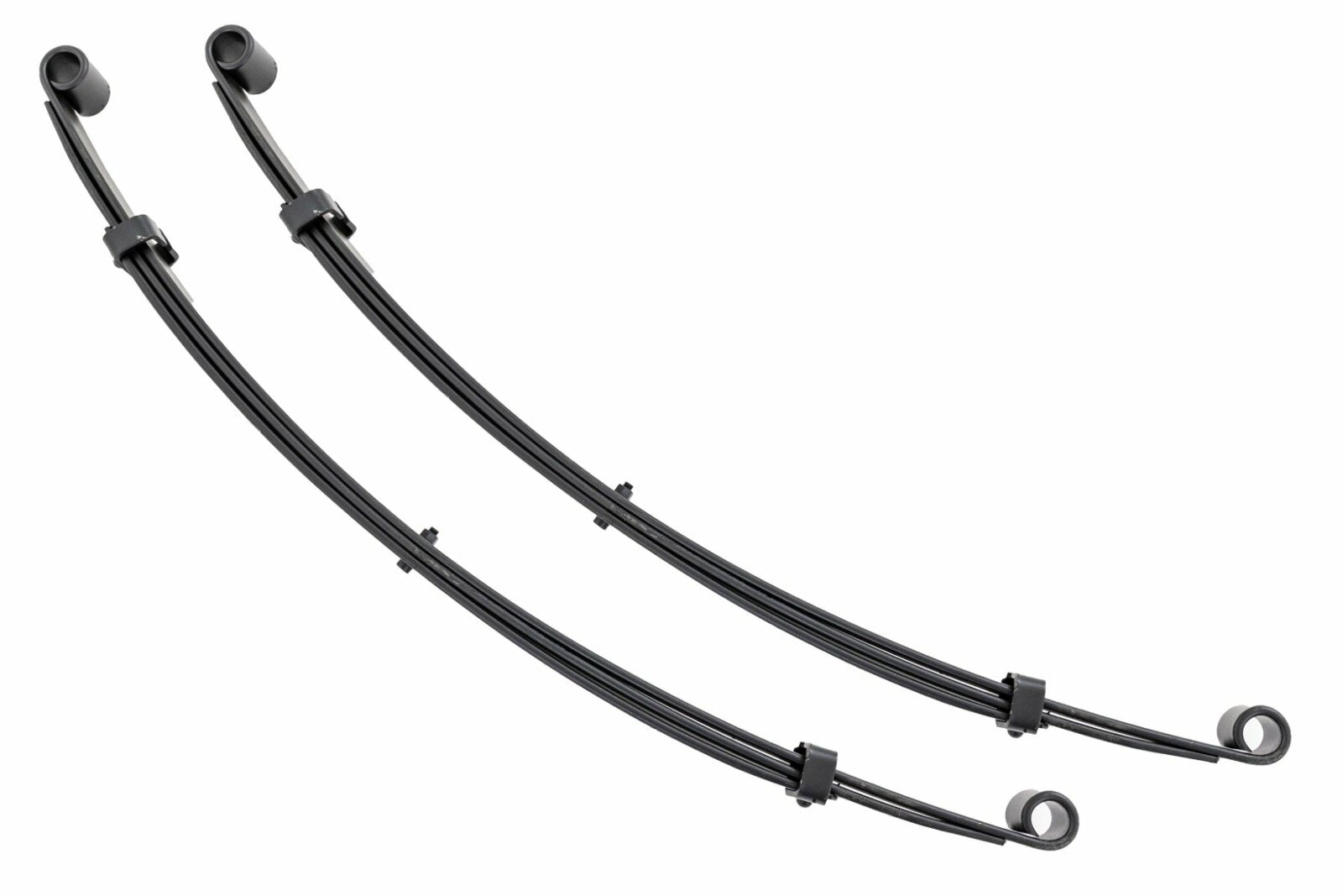 Rough Country Front Leaf Springs 3" Lift Pair For Toyota Truck 4WD 1979-1985 -1