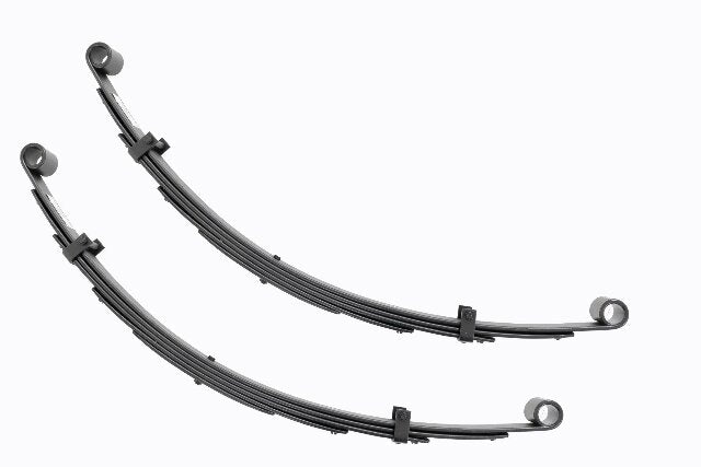 Rough Country Front Leaf Springs 4" Lift Pair For Toyota Land Cruiser FJ40 64-80 8041Kit