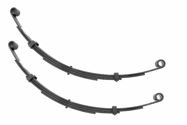 Rough Country Front Leaf Springs 4" Lift Pair International Scout II 4wd 71-1980 8045Kit