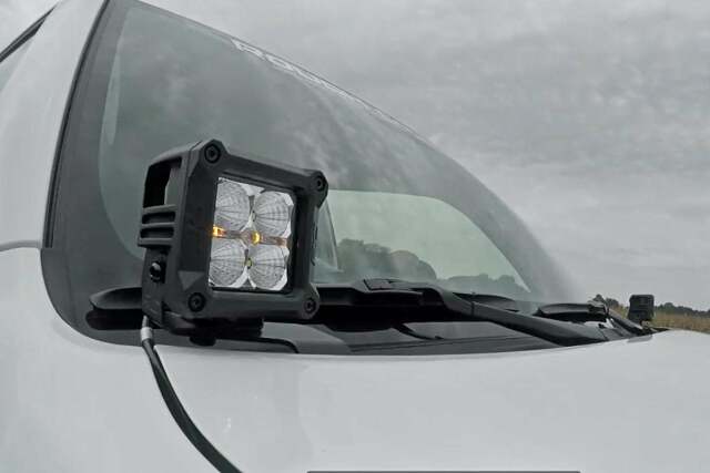 LED Ditch Mount 2" Spectrum Spot Pair Toyota 4Runner 10-23 80796