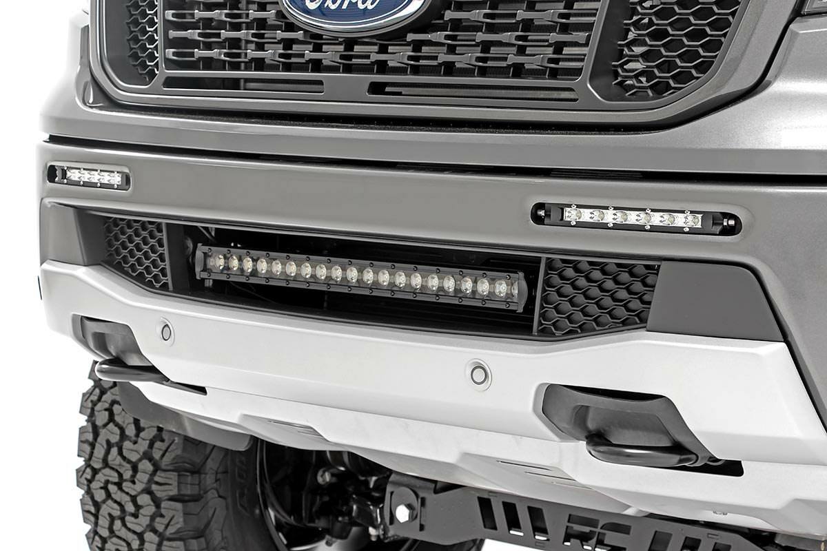 LED Bumper Mount 20" Spectrum Single Row Ford Ranger 19-23