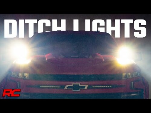 LED Ditch Mount 2" Spectrum Pair Spot Chevy Silverado 1500 19-23 80841