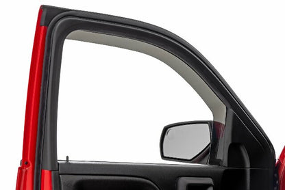 Side Window Deflectors In Channel Chevy/GMC 1500/2500HD/3500HD