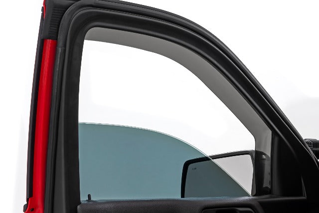 Side Window Deflectors Rain Guard Chevy/GMC 1500/2500/3500HD 19-24 -2