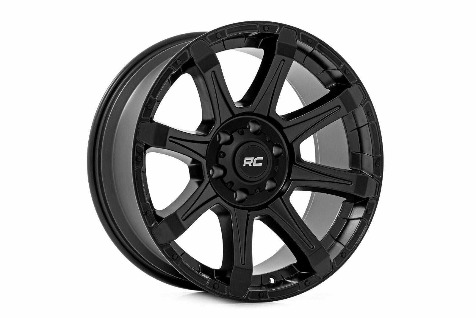 81 Series Wheel One-Piece Semi Gloss Black 20x9 8x180 0mm