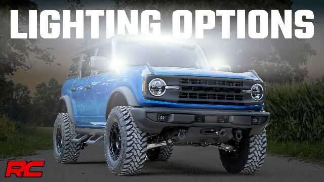 LED Light Bar 40" Spectrum Single Row Ford Bronco 21-23 -2