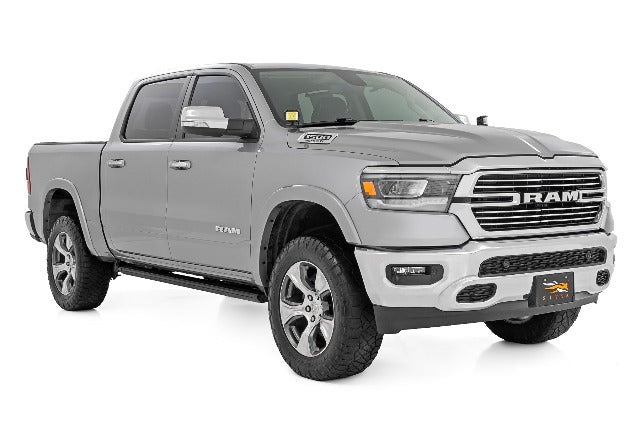 LED Kit Ditch Mount 2" Black White DRL Ram 1500 19-25 82289