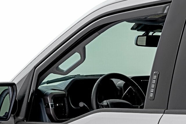 Rough Country In Channel Rain Guard Ford F-150/Lightning/F-250/350/Raptor 15-25 -1