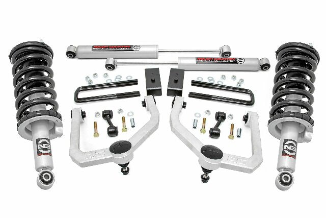 Rough Country 3in Lift Kit Struts & N3 Shocks For Nissan 04-15 Titan 83432