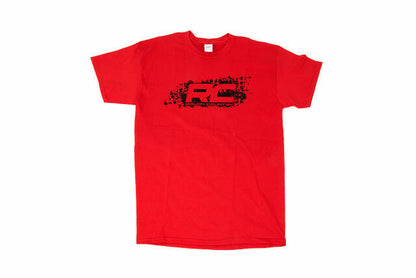 T-Shirt Tread Red Size 3XL