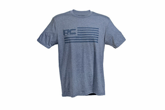 T-Shirt American Flag Blue 2XL