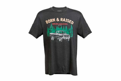 T-Shirt Born & Raised Black MD