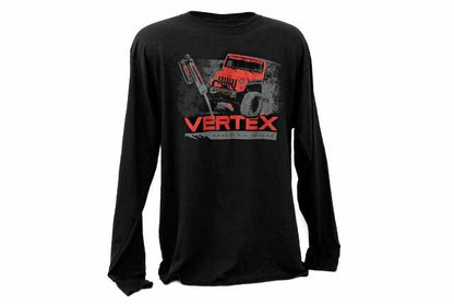 T-Shirt Long Sleeve Vertex Black 2XL