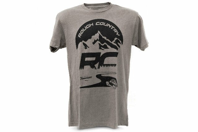 T-Shirt RC Mountains Warm Gray SM -