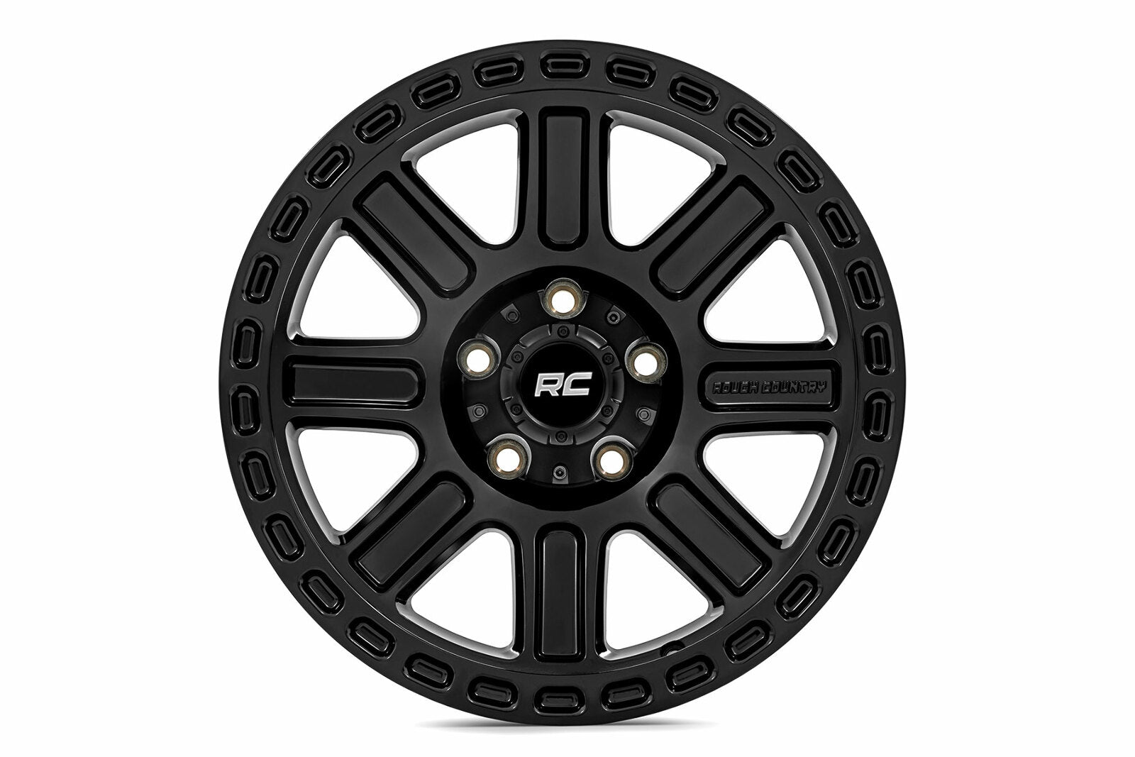 84 Series Wheel Gloss Black 17x8.5 6x5.5 +25mm