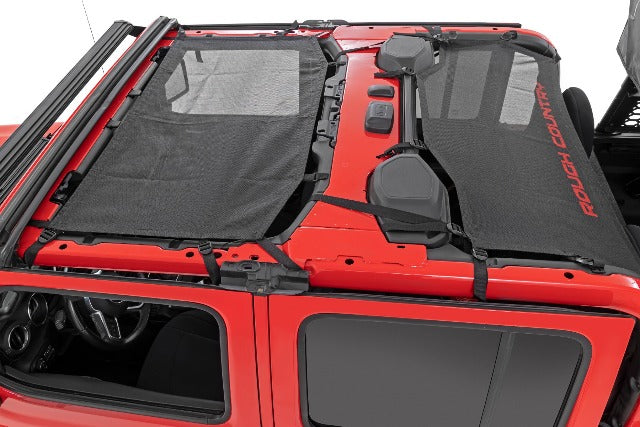 Mesh Bikini Top Plus Black Jeep Gladiator JT 4WD 20-23 85118
