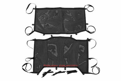 Wrangler JL Unlimited Mesh Bikini Top Plus 18-20 4-Door Black