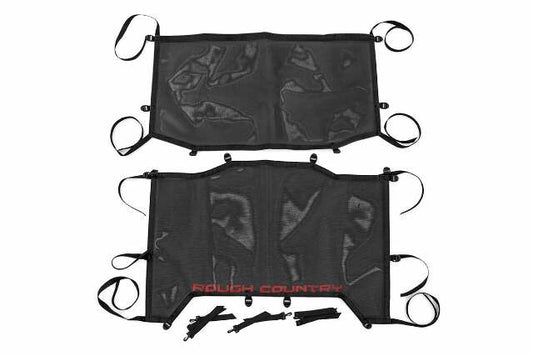 Wrangler JL Unlimited Mesh Bikini Top Plus 18-20 4-Door Black