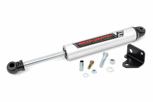 V2 Steering Stabilizer Relocation Bracket Wrangler JK 07-18 8730670