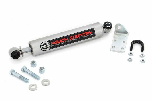 Rough Country Steering Stabilizer 99-06 Silverado 1500 4-6" Lifted Truck SUV 4WD