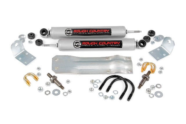 Dodge Dual Steering Stabilizer 94-99 Ram 1500 4WD