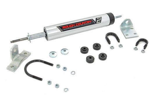 Rough Country V2 Steering Stabilizer for Jeep CJ 7 4WD 1976-1986 8734570