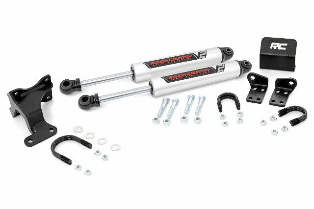 V2 Steering Stabilizer Dual Jeep Wrangler JK (2007-2018) 8734970