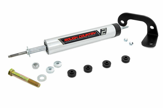 Rough Country V2 Steering Stabilizer Chevy/GMC C1500/K1500 Truck/SUV 4WD 88-99