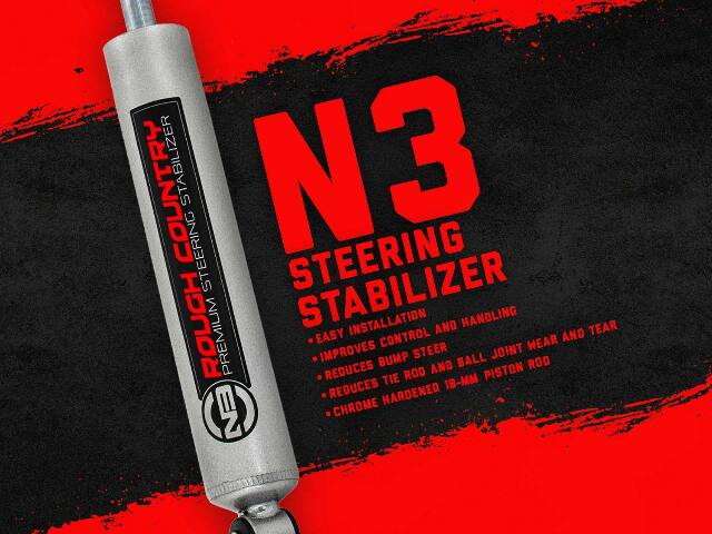 N3 Steering Stabilizer For Ford Excursion/F-250 Super Duty/F-350 Super Duty 4WD 8748930