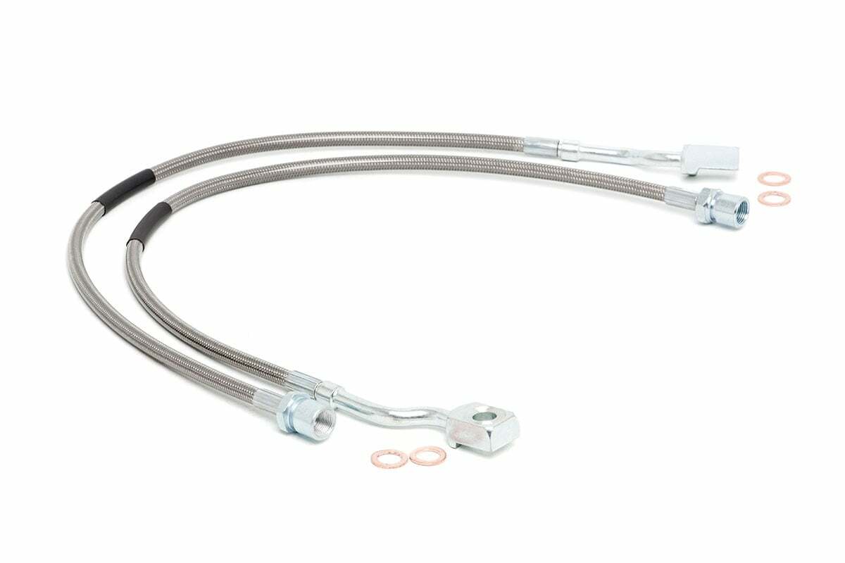 Rough Country GM Extended Front Brake Lines 5-7.5in Lifts 07-19 1500 PU/SUV 89370
