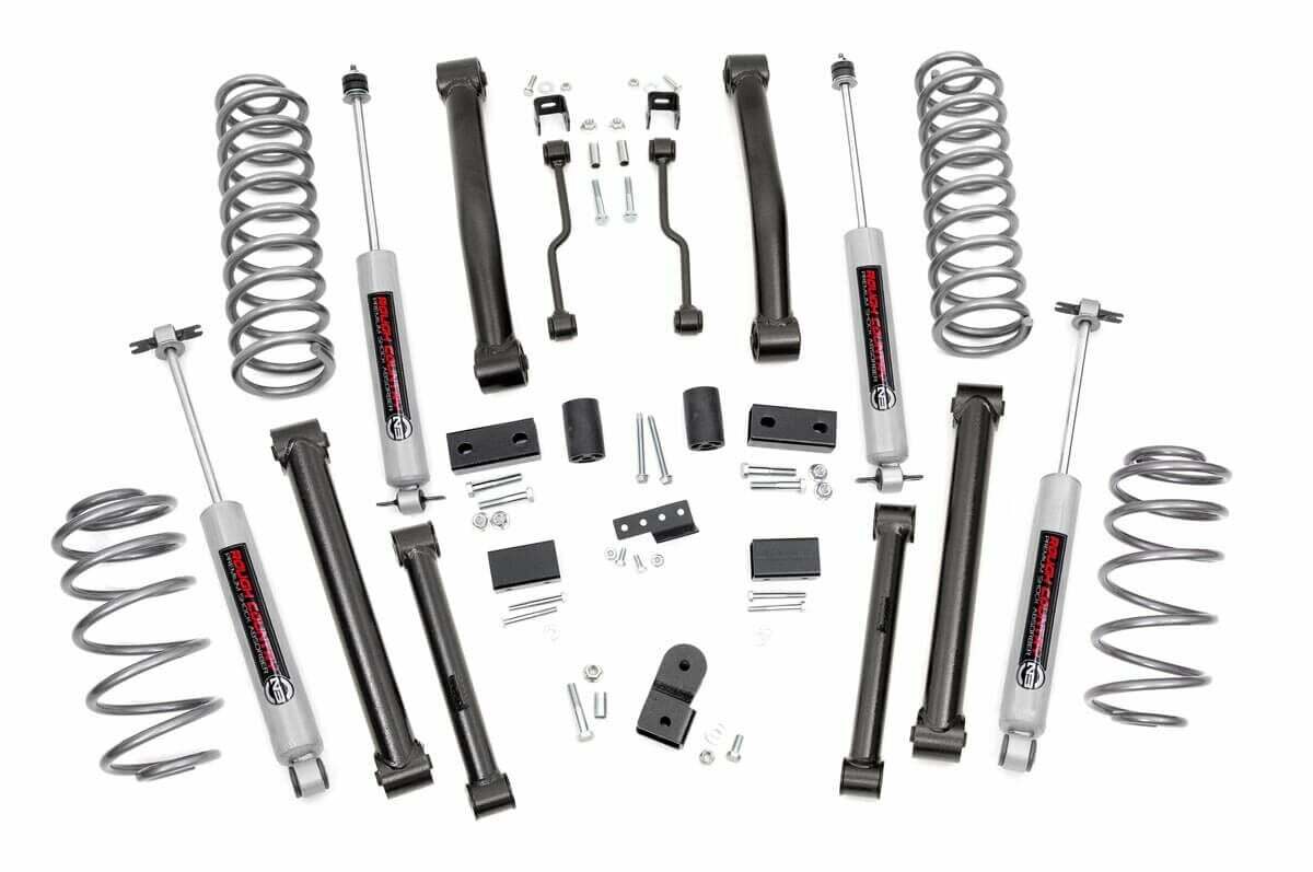 Rough Country 4" Series II Lift Kit For Jeep Grand Cherokee ZJ 1993-1998 -1