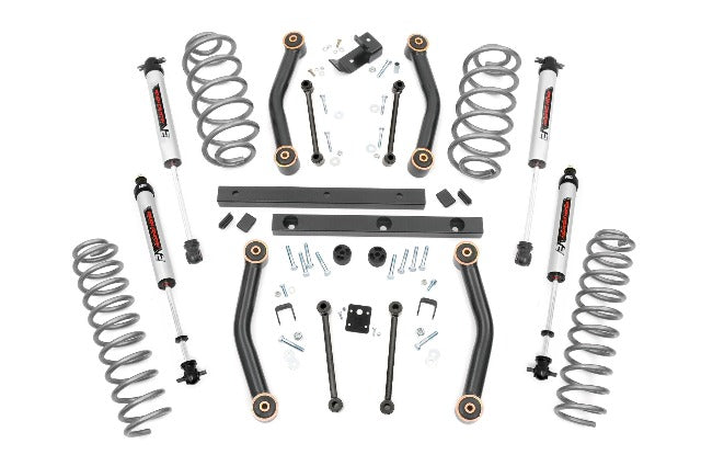 Rough Country Lift Kit 4 Inch V2 for Jeep Wrangler TJ 4wd 1997-2002 90670