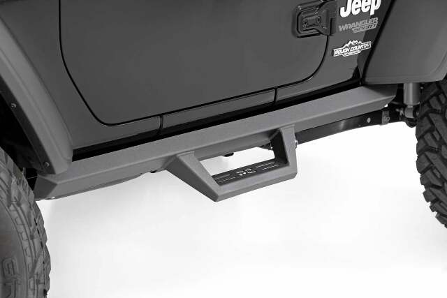 Jeep Contoured Drop Steps 18-22 Wrangler JL 2-Door - -1