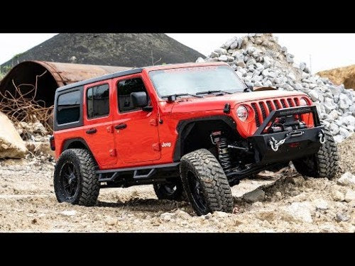 Jeep Contoured Drop Steps 18-22 Wrangler JL 2-Door - -2