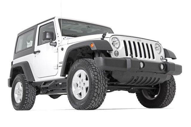 Jeep Contoured Drop Steps 07-18 Wrangler JK 2-Door - 90763
