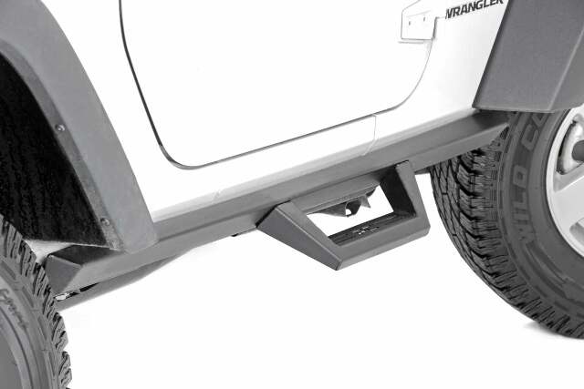 Jeep Contoured Drop Steps 07-18 Wrangler JK 2-Door - -1