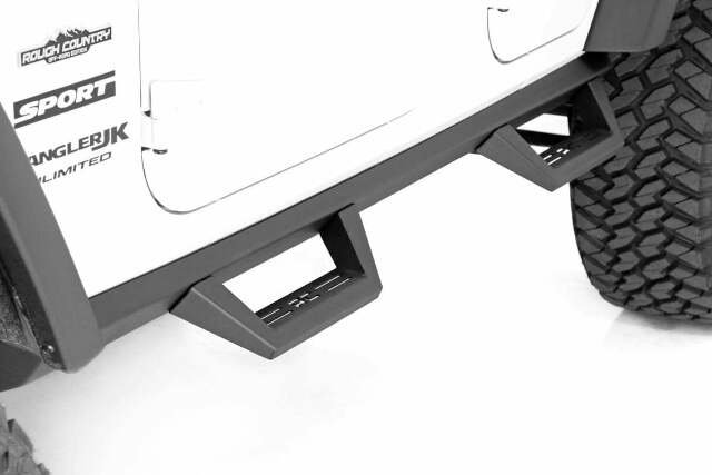 Jeep Contoured Drop Steps 07-18 Wrangler JK Unlimited 4-Door -1