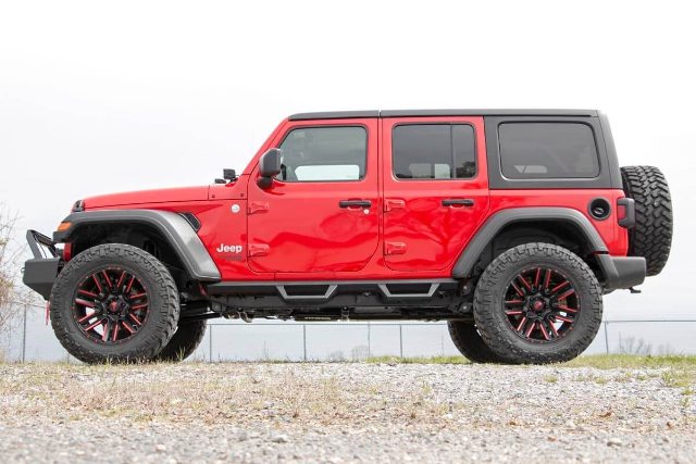 Jeep Contoured Drop Steps 18-20 Wrangler JL Unlimited 4-Door 90769A