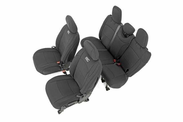 Seat Set BLK 18-20 Wrangler JL Unlimited R Center Armrest -1